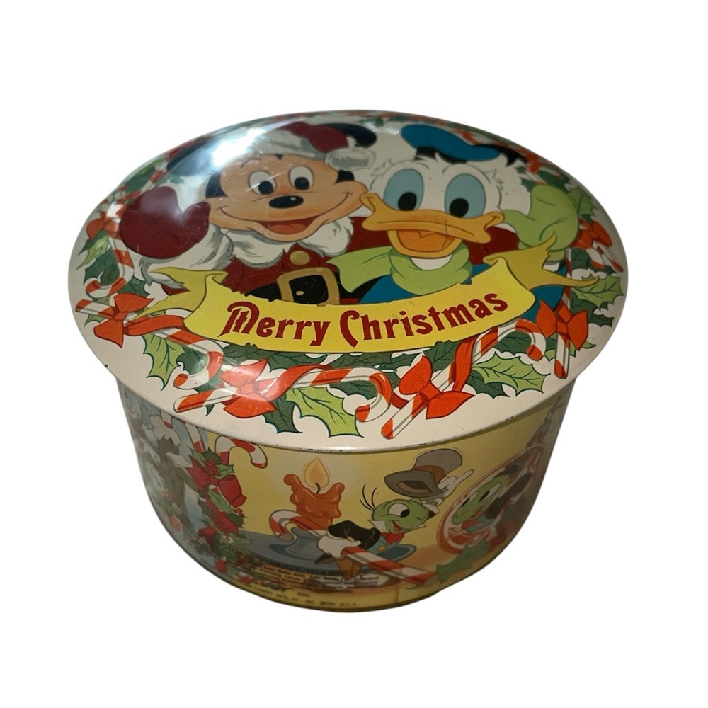 Vintage Walt Disney "Merry Christmas" Collector’s Tin